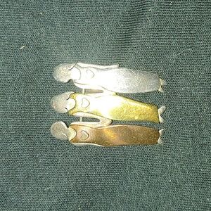 Farfetch sterling silver sisters brooch pin